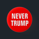 NIE TRUMPF für Präsidenten 2016 Button<br><div class="desc">Haben nicht Ihren Verstand bis jetzt gebildet, aber Sie sind sicheres 100% Sie wählen nicht, damit Donald Trump Präsident im Jahre 2016 ist? Lassen Sie Leute mit diesen coolen Knöpfen wissen! Schließt Weiß 'nie Trumpf" Text ein. Haben Sie Spaß, ihn besonders anzufertigen! Ändern Sie Text-Schriftart und färben Sie. Ändern Sie...</div>