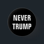 NIE TRUMPF für Präsidenten 2016 Button<br><div class="desc">Haben nicht Ihren Verstand bis jetzt gebildet, aber Sie sind sicheres 100% Sie wählen nicht, damit Donald Trump Präsident im Jahre 2016 ist? Lassen Sie Leute mit diesen coolen Knöpfen wissen! Schließt Weiß 'nie Trumpf" Text ein.</div>