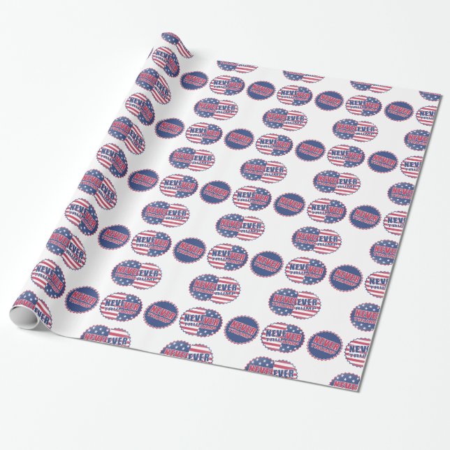 nie Trumpf Geschenkpapier (Ungerollt)