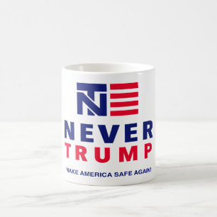 "NIE TRUMPF: STELLEN SIE AMERIKA-SAFE WIEDER HER! KAFFEETASSE