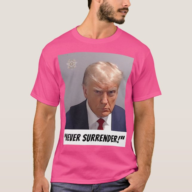 Nie übergeben Djt T-Shirt (Vorderseite)