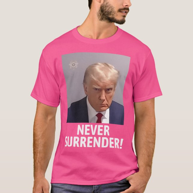 Nie übergeben T-Shirt (Vorderseite)
