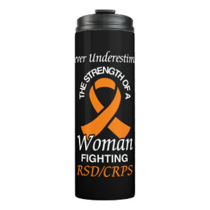 Nie unterschätzen/Band/Frau...RSD/CRPS Thermosbecher
