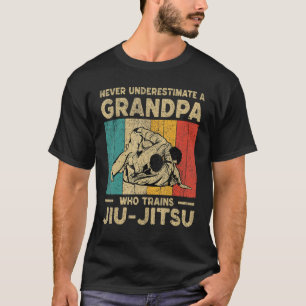 Nie unterschätzen einen Opa BJJ Brasilianer Jiu Ji T-Shirt