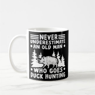 Nie unterschätzen Entenjagdenten Kaffeetasse