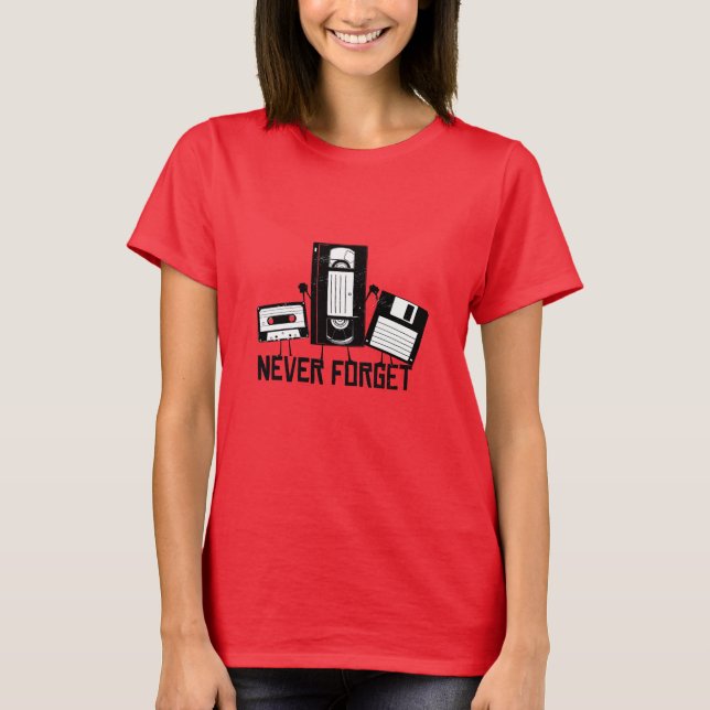 nie vergessen T-Shirt (Vorderseite)