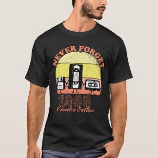 Nie vergessene limitierte Auflage zum Geburtstag 1 T-Shirt