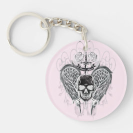 Nie wieder Biker Schlüsselanhänger