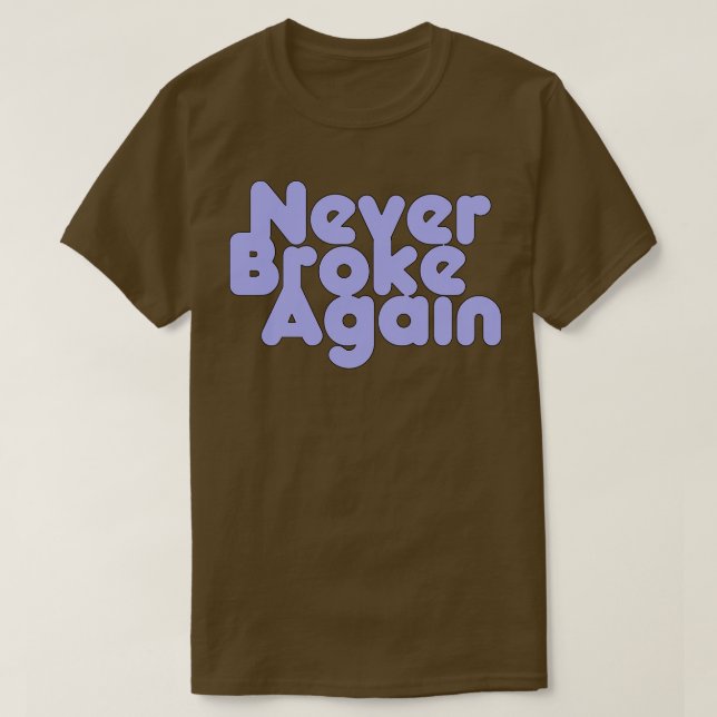 Nie wieder brechen 1 T-Shirt (Design vorne)