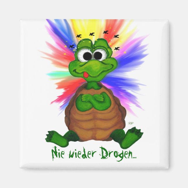 Nie wieder Drogen Magnet (Vorne)