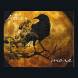 Nie wieder Edgar Allan Poe"Raben-" Puzzlespiel Puzzle<br><div class="desc">Dieses vibrierende und mysteriöse nie wieder Rabenpuzzlespiel ist das perfekte Geschenk für den Edgar Allan Poe-Fan auf Ihrer Geschenkliste.</div>