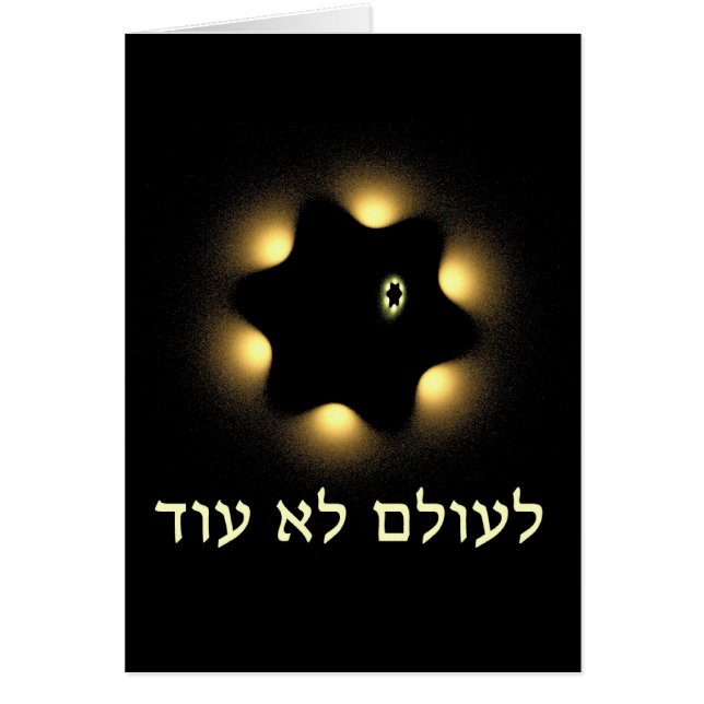 Nie wieder Fraktal Star von David (Vorne)