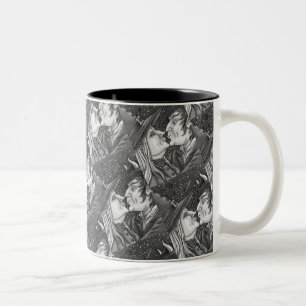 NIE ZU ALT FÜR ROMANCE, WITCH & WARLOCK IN LIEBE ZWEIFARBIGE TASSE