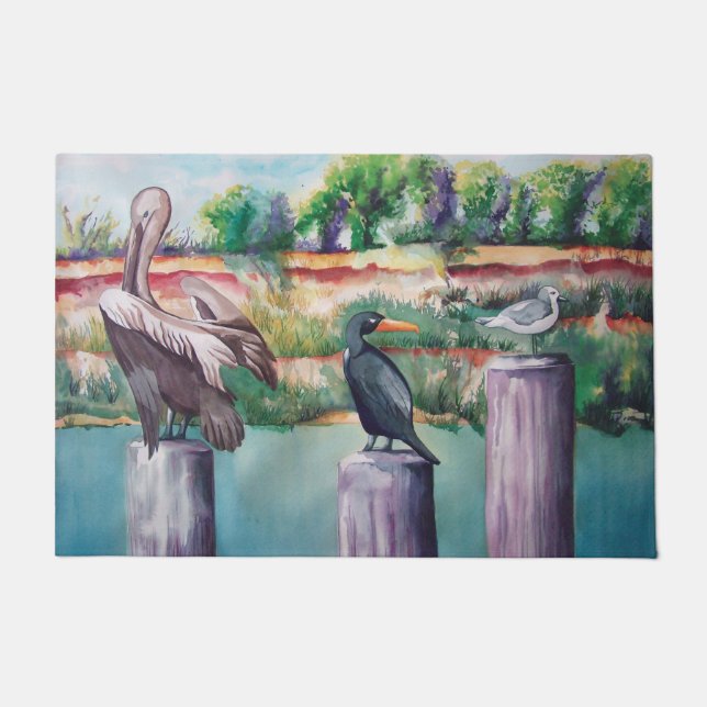 Nieborhood Klatsch Fußmatte (Vorderseite)