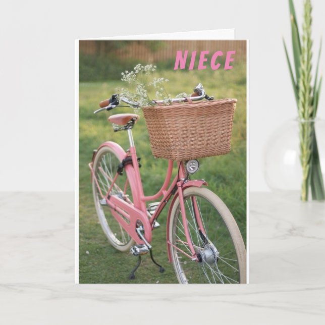 **NIECE** BESONDERE NIECE- UND BESONDERE GEBURTSTA KARTE (Vorderseite)