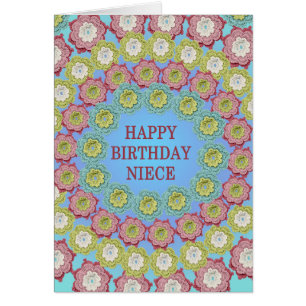 Niece Birthday Crochet Blume