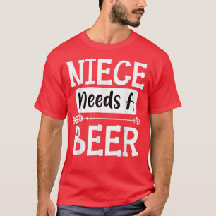 Niece braucht eine Bierfamilie, die Bier trinkt, C T-Shirt