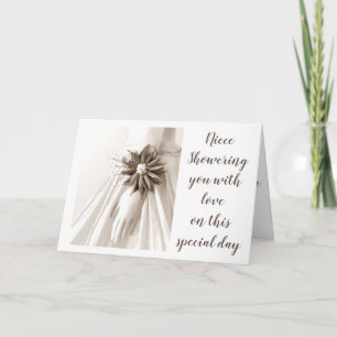 **NIECE** BRAUTPARTY - DUSCHE LIEBE FÜR SIE EINLADUNG