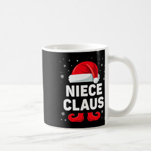 Niece Claus Christmas Matching Family Group Funny Kaffeetasse