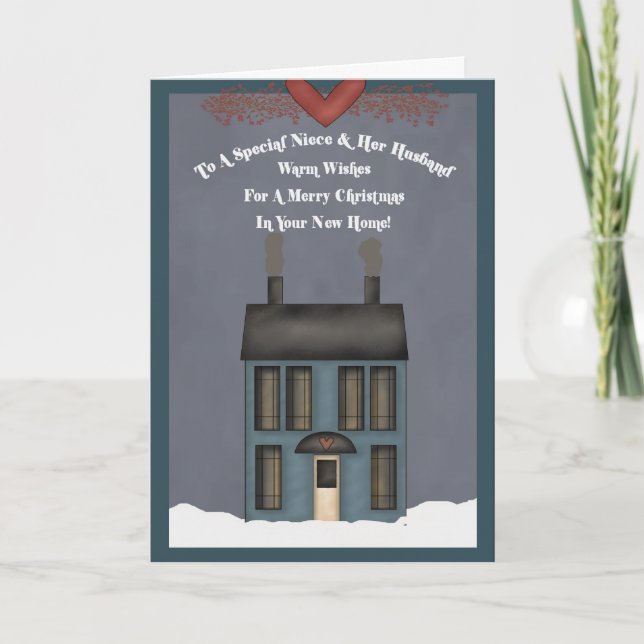 Niece & Her Husband, 1. Weihnachten in New Zuhause (Vorderseite)