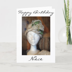 "NIECE" UND EINE SEHR LOVELY LADY = BIRTHTAG KARTE