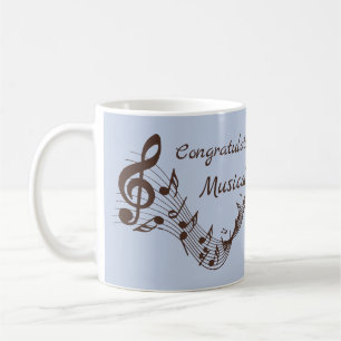 Nieces Abschluss-Musiklehrer Kaffeetasse
