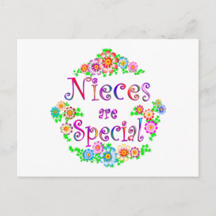 NIECES sind Postkarte