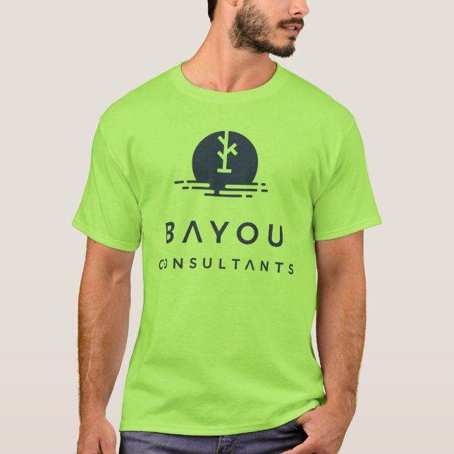 Nieder auf der Bayou. Dieses Shirt bringt dich dor (Vorderseite)