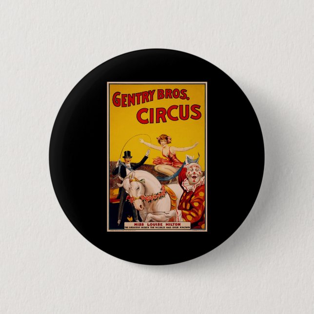 Niederer Adel Bros. Zirkus Button (Vorderseite)