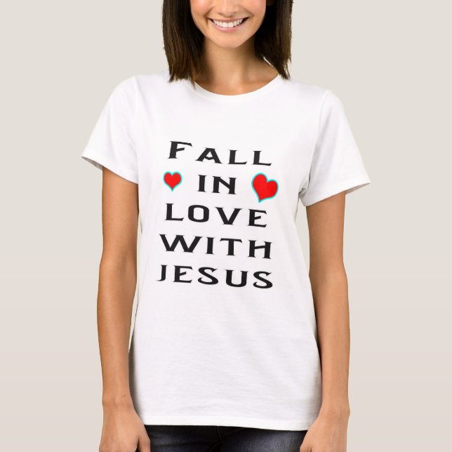 Niedergang der Liebe mit Jesus T-Shirt (Vorderseite)