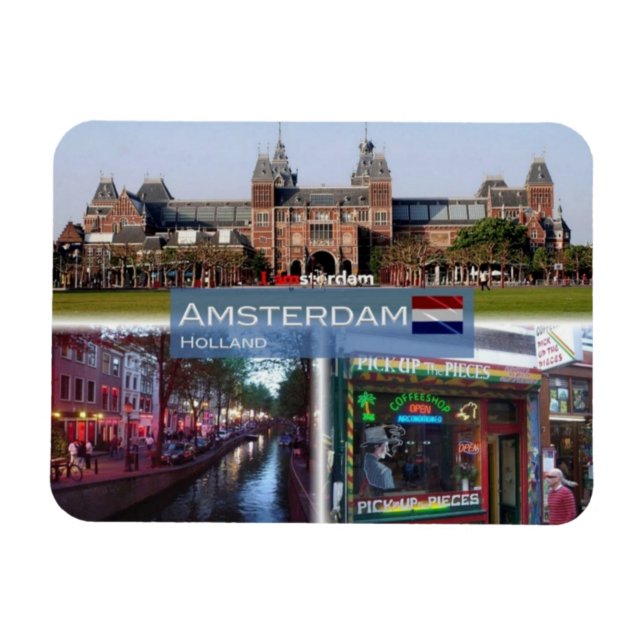 Niederlande - Amsterdam - Magnet (Horizontal)
