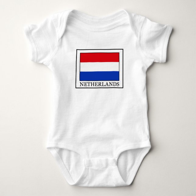 Niederlande Baby Strampler (Vorderseite)