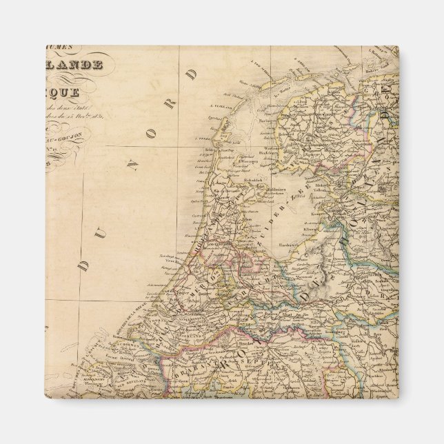Niederlande, Belgien 2 Magnet (Vorne)