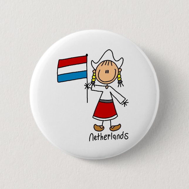 Niederlande Button (Vorderseite)