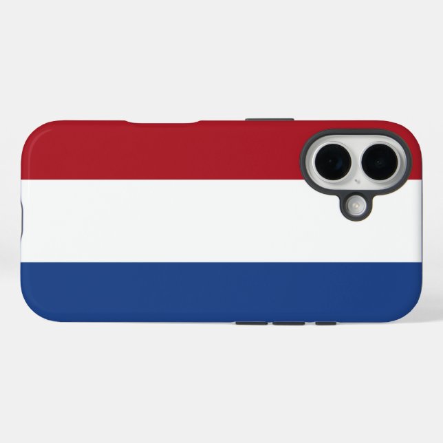 Niederlande Case-Mate iPhone Hülle (Rückseite (Horizontal))