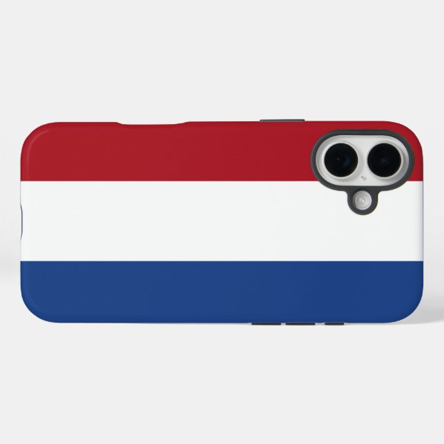 Niederlande Case-Mate iPhone Hülle (Rückseite (Horizontal))