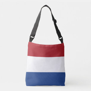 Niederlande Flag cbcbcc Tragetaschen Mit Langen Trägern