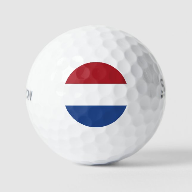 Niederlande Flag ssf gbcnt Golfball (Vorderseite)