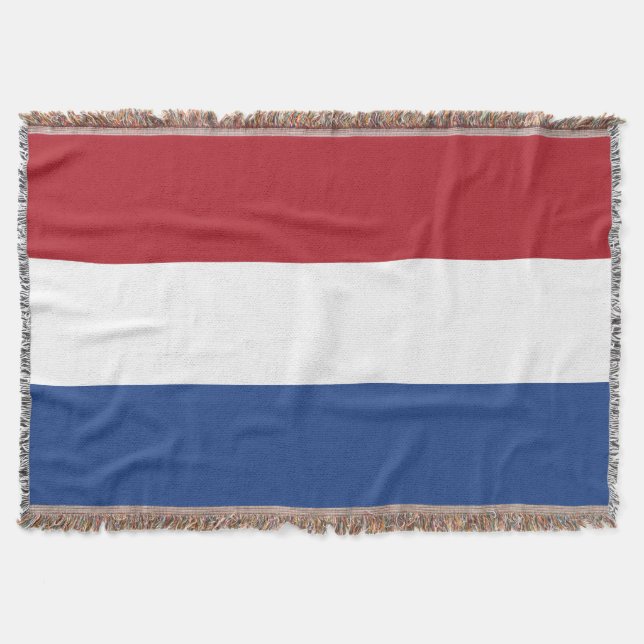 Niederlande-Flagge Decke (Vorderseite)