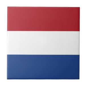 Niederlande-Flagge Fliese