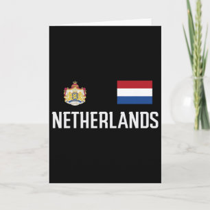Niederlande-Flagge Fußbyll-Fußball-Fan Männer Frau Karte