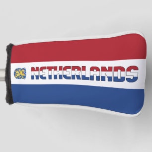 Niederlande-Flagge Hübsche Patriotische Golf-Head- Golf Headcover