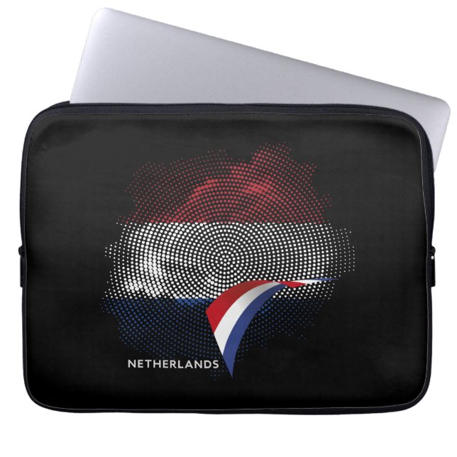 Niederlande-Flagge Laptopschutzhülle (Vorderseite)