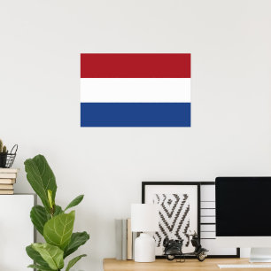 Niederlande-Flagge Poster