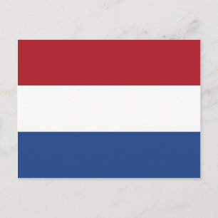 Niederlande, Flagge Postkarte