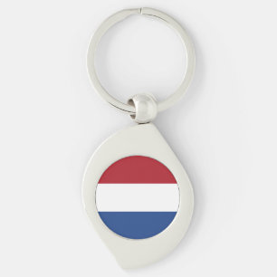 Niederlande-Flagge Schlüsselanhänger