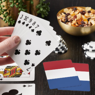 Niederlande-Flagge Spielkarten