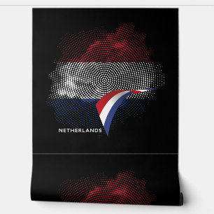 Niederlande-Flagge Tapete