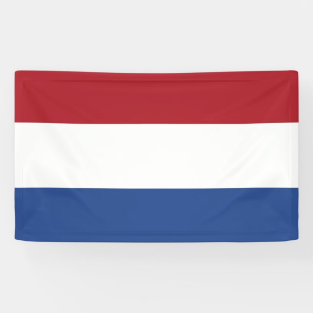 Niederlande Flaggenstaat Banner (Horizontal)