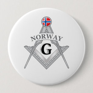 Niederlande Freimaurerei Zeichen Button